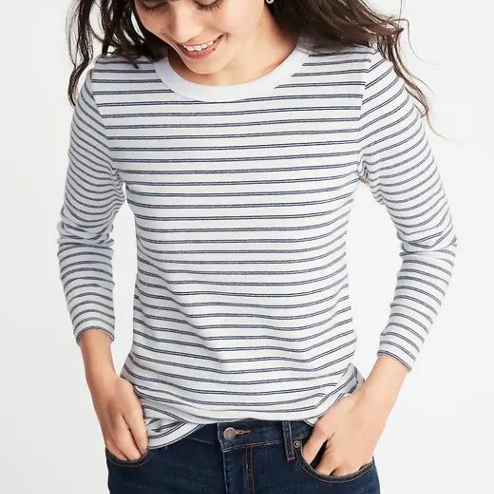 Old NavySlim-Fit Soft-Brushed Bracelet-Sleeve Tee - Picture 2 of 3